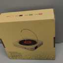 Portable CD Player with Bluetooth Desktop CD Player for Home CD Music Players with Remote Control,Timer,Built-in Dual Speakers with LED Display Home Audio Boombox FM Radio (Black)