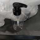 120 ml Clear PET Plastic Boston Round Bottle with Black 11 Packs