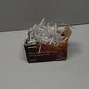 JMEXSUSS 200 LED Christmas Curtain Lights Battery Operated & USB Plug in, 8 Modes Warm White Curtain String Lights for Backdrop Bedroom Classroom Wedding Party Decorations