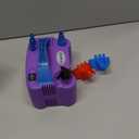 Growsun Electric Balloon Pump Air Inflator Portable Automatic Dual Nozzle Balloon Blower 110V 600W for Birthday Baby Shower Balloons Party Decorations (Purple)