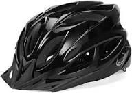 Adult Cycling Bike Helmet, Lightweight and Adjustable with Pads&Visor for Men and Women,Premium Quality Airflow Unisex Bicycle Helmet,Suggested Fit 58-61 cm