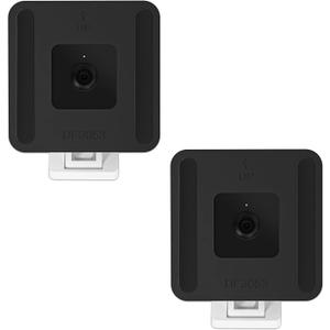 HOLACA Window Mount for Wyze Cam v3/v3pro v4, Adhesive Mount for Wyze Cam V3/V3 PRO/V4 (Black 2Pack)