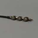 Flexible Installer Drill Bit for Pulling Wires Through Walls Ceilings and Sidewalks, 54-Inch Long, 3/4-Inch Auger with a Fish Eye Hole and Screw Point, 1/4" 3-Flat Anti-Slip Shank.