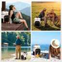Backpack Coolers Insulated Leak Proof for Women Men, 35 Cans Large Capacity Waterproof Cooler Backpack, Soft Portable Cooler Bag for Beach Travel Camping Picnic Work