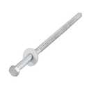 1/2" x 10" Lag Bolts (25 PCS) Lag Screws for Wood, Hot Dip Galvanized, Heavy Duty Hex Head with Washers