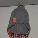 KYEESE Dog Sweater Soft Pullover Dog Sweaters for Medium Dogs Boy Warm Turtleneck Medium Dogs Sweater Stretchy Knitwear Cat Clothes with Gingham Patchwork Thick Pet Coat for Fall Winter Cold Weather XL