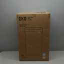 EKO Deluxe Mirage-T 50 Liter / 13.2 Gallon Touchless Rectangular Motion Sensor Trash Can, Matte Stainless Steel Finish