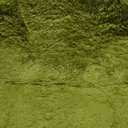 Ophanie Round Rug 4Ft Green Circle Area Rug, Green Room Decor, Fluffy Fuzzy Bedroom Carpet, Plush Soft Shaggy Living Room Rugs for Kids Home Decor Aesthetic, Nursery