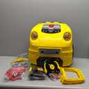 SpringFlower Toys Gifts for 3 4 5 6 7 8 Years Old Boys, Large Truck Engine, Mechanic Repair Set for Kids, Big Truck Builder Kit, Take Apart Motor Vehicle Play Car Service Station, for Kids (Yellow)