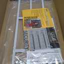 H14755defender Sec Fixed Window Guard, Stl, Wt, 3-Bar, Non-Egress