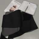 Momcozy Pregnancy Belly Band, CozySupport Ergonest Maternity Belly Band, Invisible Pregnancy Belt for Back, Abdomen, Waist (Large, Black)