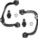 4 Pcs Front Suspension Kit 2 Upper Control Arm with Lower Ball Joints for Ford F150 2004 2005 2006 2007 2008, 2006-08 for Lincoln Mark LT Upper Control Arm kit K80308 K80149 K80306