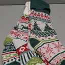 6 Pack Christmas Stockings, 22'' Large Embroidered Knit Christmas Stocking, Holiday and Family Knitted Xmas Stocking for Fireplace or Party Decoration A3 (Axizhenzhi-c-4pcs)