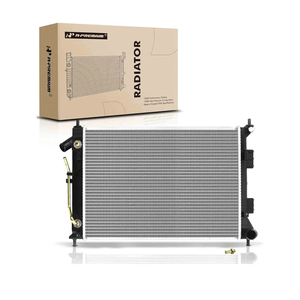 A-Premium Engine Coolant Radiator Assembly with Transmission Oil Cooler Compatible with Hyundai Elantra 2012-2013, Elantra Coupe 2013-2014 & Kia Soul 2012-2013, Forte 2014, Automatic Trans.