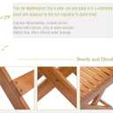 Folding Bamboo Stool for Shower, Leg Shaving and Foot Rest, Natural Bamboo Folding Stool, Folding Bamboo Shower Seat, Fully Assembled, 12 Inch High