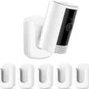 No Drill Ring Indoor Cam Adhesive Wall Mount Bracket - No Screws Needed, Easy Install - Compatible with Ring Cameras(1st Gen and 2nd Gen) for Home Surveillance (5 Pack)