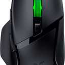 Razer Basilisk V3 X HyperSpeed Customizable Wireless Gaming Mouse: Mechanical Switches Gen-2-5G Advanced 18K Optical Sensor - Chroma RGB 9 Programmable Controls 535 Hr Battery Classic Black