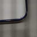 Unomor Enamel Baking Tray with Lid for Kitchen Oven White Roasting Pan for Casserole and Lasagna Vintage Deep Baking Dish 12.20x8.26x2.95in 2-Pack (31.00X21.00X7.50CM)