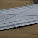 Suteck Plumbing Access Panel for Drywall Ceiling 14 x 29 Inch Reinforced Plastic Wall Access Doors Removable Hinged White