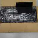 Dish Drying Rack Over the Sink Expandable In Small Black Drainer Dry for Kitchen Counter, Metal Stainless Steel Compact Dishes Drain with Tray, Space Saving Extendable Modern Plate Strainer Holder