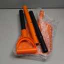 Telescoping Snow Shovel for Car Emergency & Driveway, 31"-47" Extendable Aluminum Shovel with D-Grip, Heavy Duty Shovel for Snow Removal, Gardening & Camping