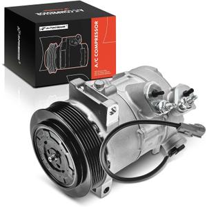 A-Premium Air Conditioner AC Compressor with Clutch Compatible with Jeep Compass Patriot 2009-2017 & Dodge Caliber 2009-2012, 1.8L 2.0L 2.4L A-Premium Air Conditioner AC Compressor with Clutch Compatible with Jeep Compass Patriot 2009-2017 & Dodge Caliber 2009-2012, 1.8L 2.0L 2.4L