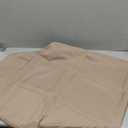 LiinenTablecloth 10x9Ft  Square Polyester Tablecloth Beige