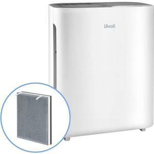 Levoit - Vital 100 Plus 300 Sq. Ft True HEPA Air Purifier with Replacement Filter - White