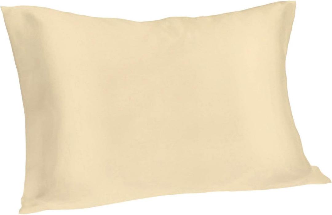 Spasilk Pure Silk Pillowcase, Charmeuse Silk Pillowcase, Hypoallergenic Pillowcase, King Sized, Gold (King (1 Pack))