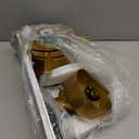 42'' Ceiling Fan with Lights and Remote, Low Profile Modern Ceiling Fan Gold, 6 Speed, Reversible, 3000k-6000k LED, Quiet DC Motor for Indoor Outdoor Bedroom Living Room