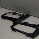 OUKANING - For Kia Optima 2014 2015 Lower Bumper Fog Light Lamp Cover Bezel Frame Trim Set Left and Right Side