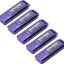 Micro Center SuperSpeed 5 Pack 64GB USB 3.0 Flash Drive Gum Size Memory Stick Thumb Drive Data Storage Jump Drive (64G 5-Pack)