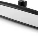 Black Rear View Interior Mirror Compatible with VW Golf MK4/MK5/MK6 Jetta Passat B5 Bora Rearview Mirror, Replace 18D 857 511, 3C0857511, 3B0857511H, 3B0857511G, for Jetta Rear View