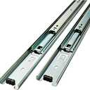 Liberty Hardware D80622C-ZP-W 22-Inch Ball Bearing Drawer Slides (Zinc Plated)