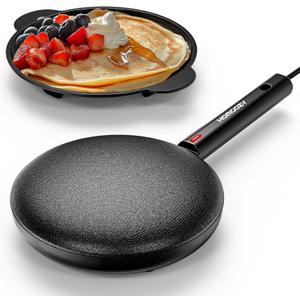 Electric Crepe Makers, Nonstick Coating & Automatic Temperature Control