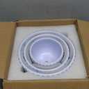 Ton Sin Sky Blue Ceramic Flower Pots, 4"+5"+6" Inch Small Succulent Planters with Drainage Hole,Modern Indoor Decorative Plant Pots Set of 3,Garden Pots with Saucer(Blue)