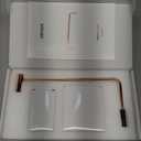 Plug in Picture Light Dimmable Art Lights for Paintings Remote Control 3000K Picture Frame Light with Timer CRI 90 LED Picture Lights for Wall Display Artwork Portrait Gallery, Copper Body