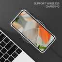 3 x GeekZone for Google Pixel 9 and Pixel 9 Pro Case Cute Slim Thin Phone Cases Reinforced TPU Bumper Hard Clear PC Back Shockproof Protective Case for Pixel 9/9 Pro for Women Girls Men (Clear)