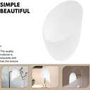 Tofficu 5-Pack Horseshoe Plastic Lampshades 5.34X4.32X1.97 Inch Replacement Lamp Covers for Floor and Table Lamps Home and Holiday Lighting