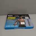 Ally Peaks Pull Up Bar for Doorway,Multiple Levels Width Adjustable Pull Up Bar Accurately Match Wide and Narrow doorframe,Indoor Chin-Up Bar Workout Bar,USA Original Patent, Silver