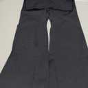 OQQ Women's Flared Pants High Waisted Yoga Leggings Stretchy Bell Buttom Wide Leg Black S