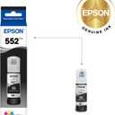 Epson 552 EcoTank Ink Ultra-high Capacity Bottle Photo Black (T552120-S) Works with ET-8500, 8550
