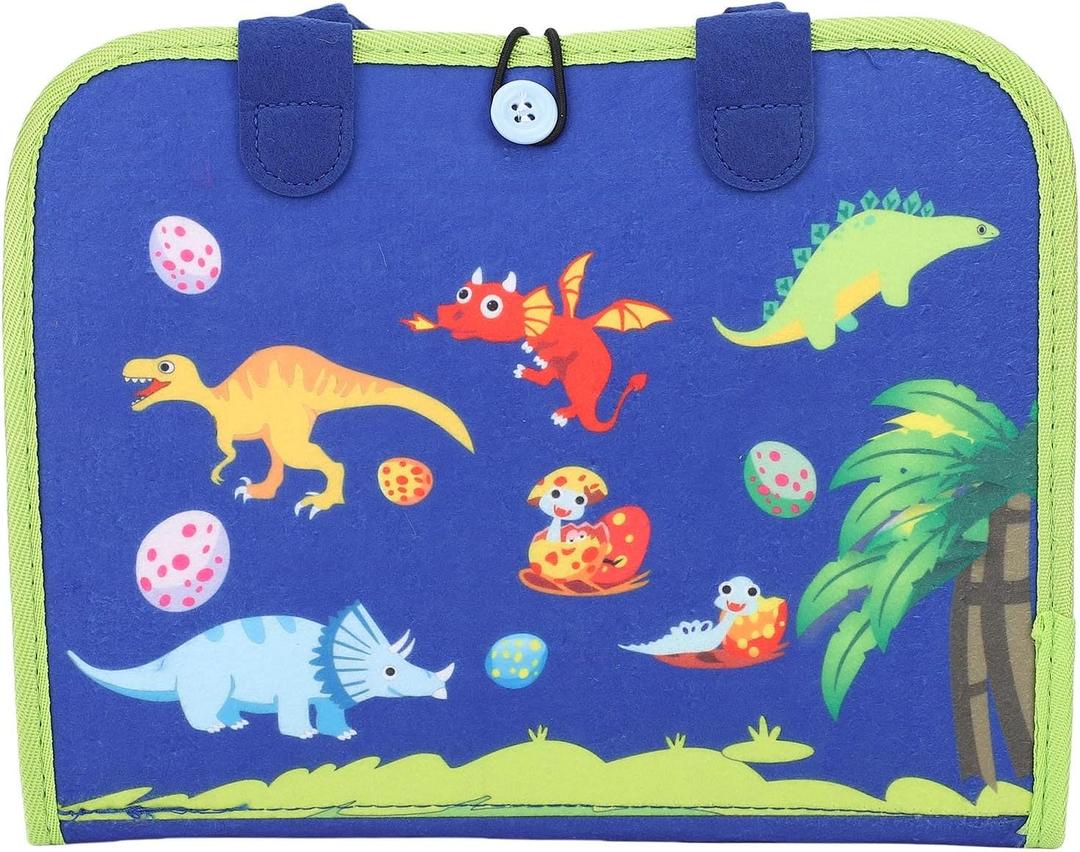 NOENNULL Busy Board for Toddlers, Educational Sensory Learning Toy for Fine Motor Skills, Preschool Travel Toy for Airplane & Car, Gifts for Boys and Girls