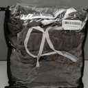 MAXIJIN Velvet 4 Piece Recliner Cover Stretch Plush Soft Cover for Chair Thick Soft Recliner Slipcover Separate Chair Cover with Side Pocket (Recliner, Gray) (Grey)