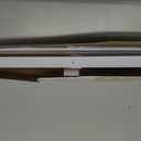 Cordless Light Filtering Mini Blind - 35 Inch Width, 64 Inch Length, 1" Slat Size - Pearl White - Cordless GII Morningstar Horizontal Windows Blinds for Interior by Achim Home Decor