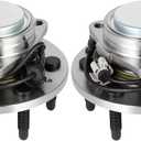 cciyu Wheel Hub Bearing Assembly 2pcs Front Left Right 6 lugs ABS with tegral Sensor 515159 for Cadillac Escalade Esv 2015-2019 2WD for Chevrolet Silverado 1500 for Gmc Yukon 2WD Wheel Hubs