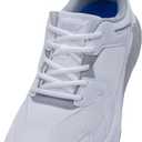 QAUPPE Walking Sneakers for Men Wide Toe Box Arch Support Shoes Plantar Fasciitis Orthotic Shoes Tennis Running Sneakers for Gym Workout Jogging, 10.5 Wide, White Gray