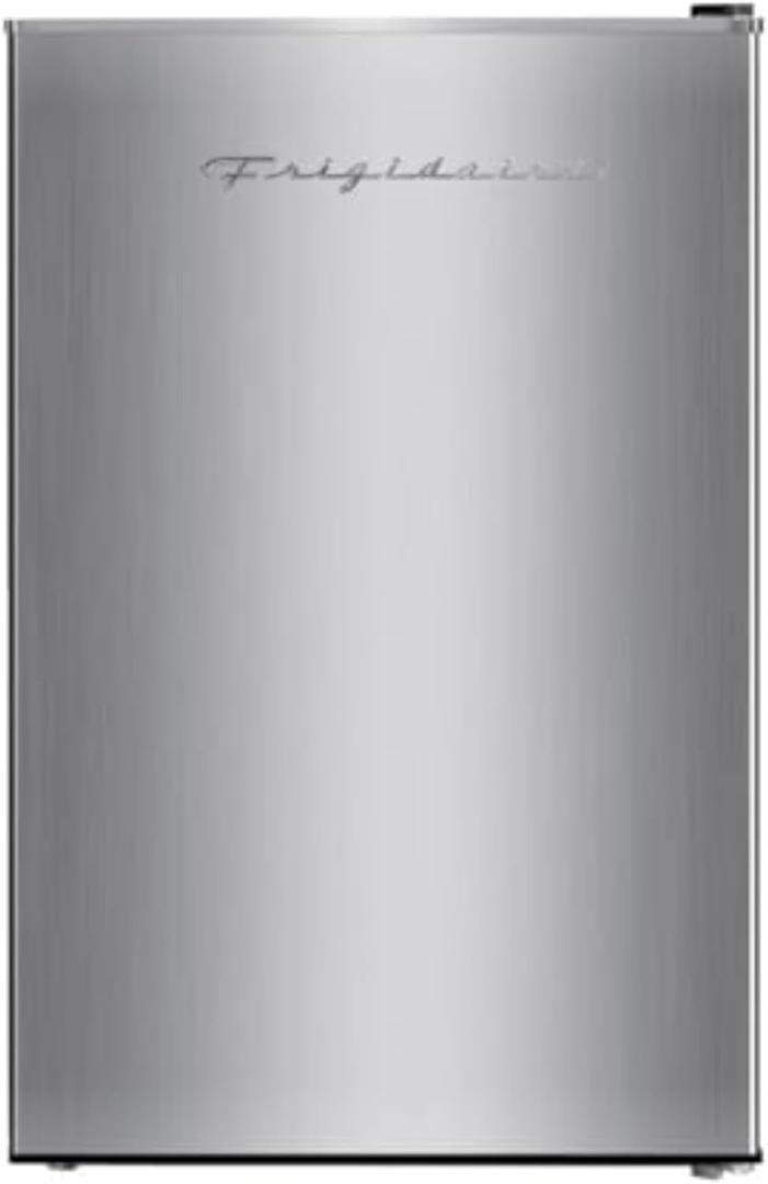 Frigidaire EFR323 3.2 cu ft Compact Fridge, Mini Refrigerator, Stainless Steel, Platinum Series
