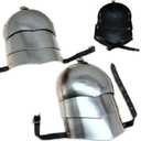 Medieval Pauldron Set Pair Plate Armor Carbon Steel Real Adult Size