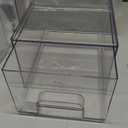 Vtopmart 4 Pack Small Clear Stackable Storage Drawers,Acrylic Bathroom Makeup Organizer,Plastic Storage Bins For Vanity, Undersink, Kitchen Cabinets, Pantry, Home Organization